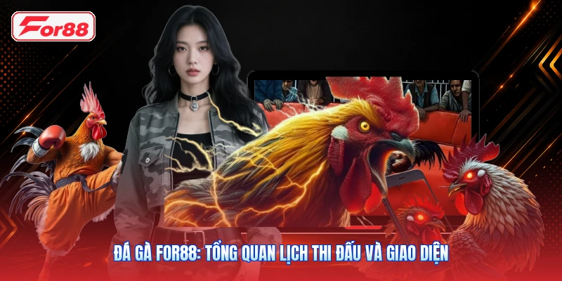 Đá Gà FOR88: Tổng Quan Lịch Thi Đấu Và Giao Diện