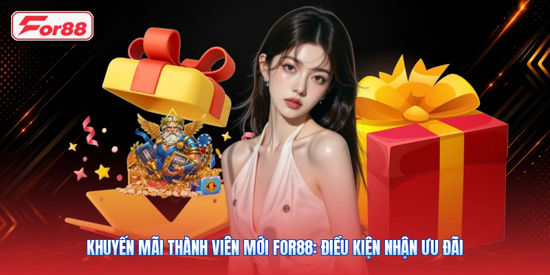 Khuyến Mãi Thành Viên Mới FOR88: Điều Kiện Nhận Ưu Đãi