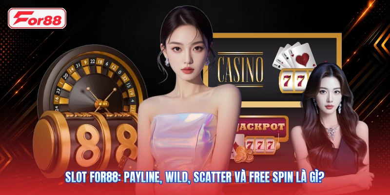 Slot FOR88: Payline, Wild, Scatter Và Free Spin Là Gì?